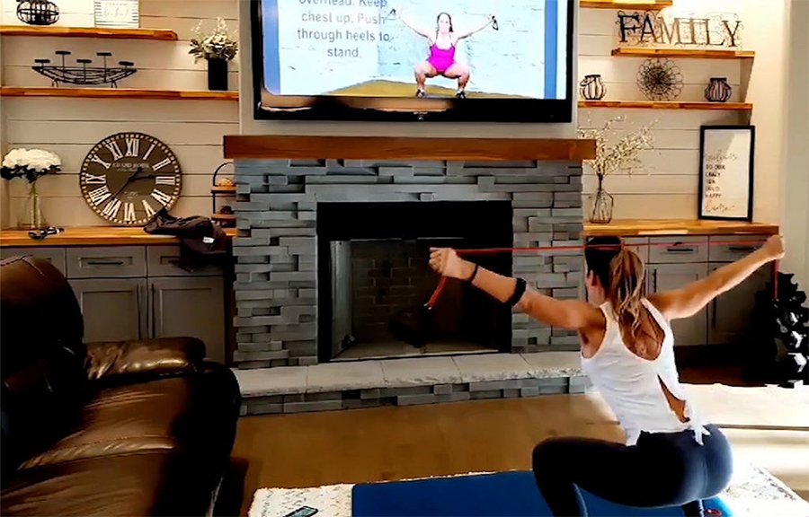 Home workout plans USA