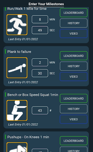 Android & iOS Mobile App for Fitness